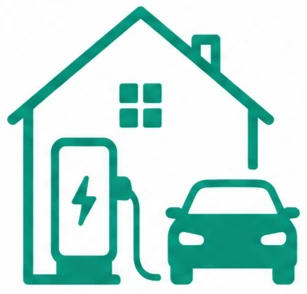 Icône recharge à domicile des collaborateurs